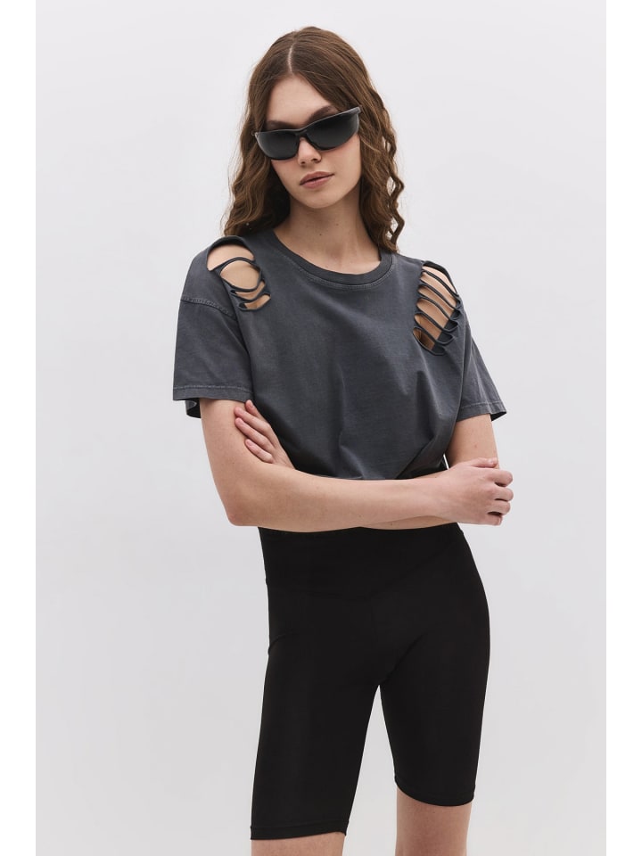 Shirt in Grau