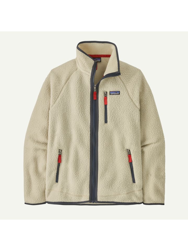 Fleecejacke in weiss