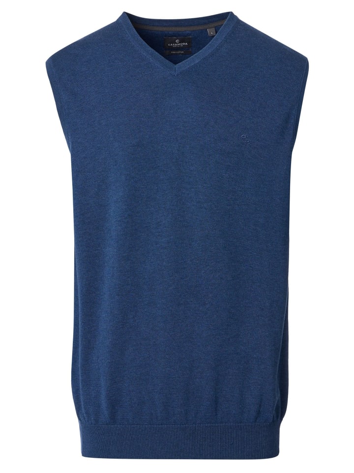 Pullunder Basic in Blau