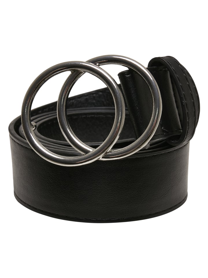 Belt in black/silver