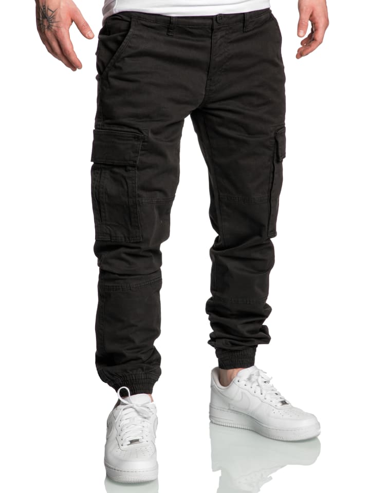 Jogger Chino Luke in Schwarz
