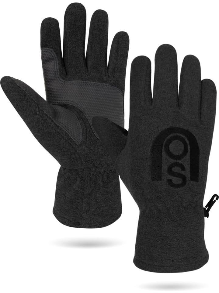 Fleece Handschuhe Nuuk in Schwarz