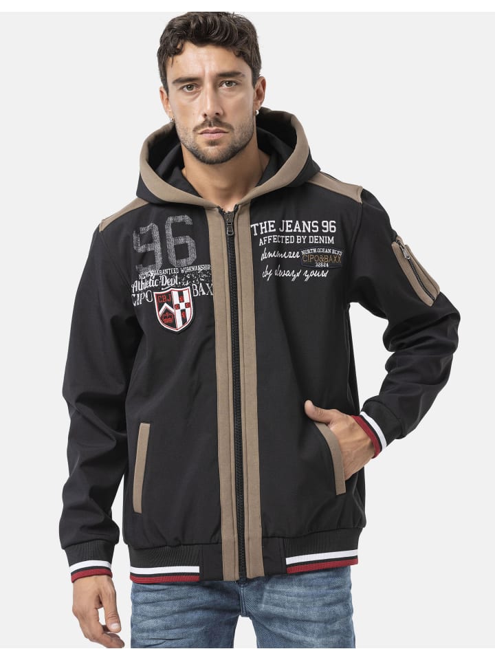 Sweatjacke in BLACK