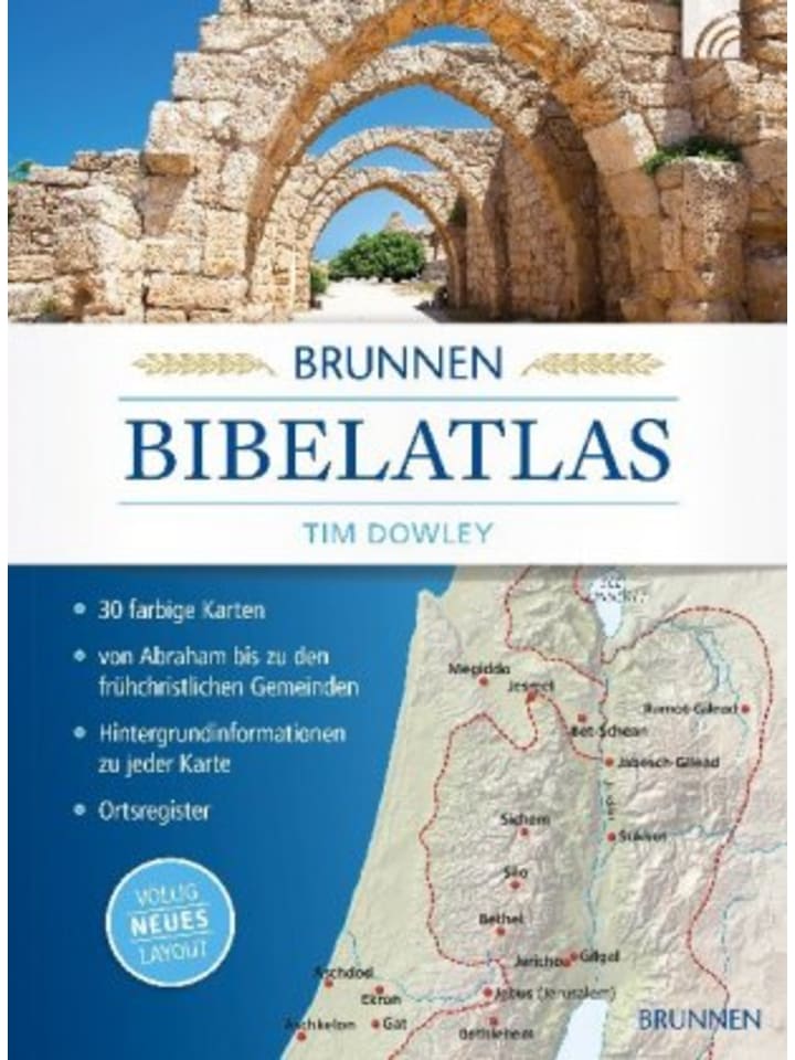 Buch - Brunnen Bibelatlas