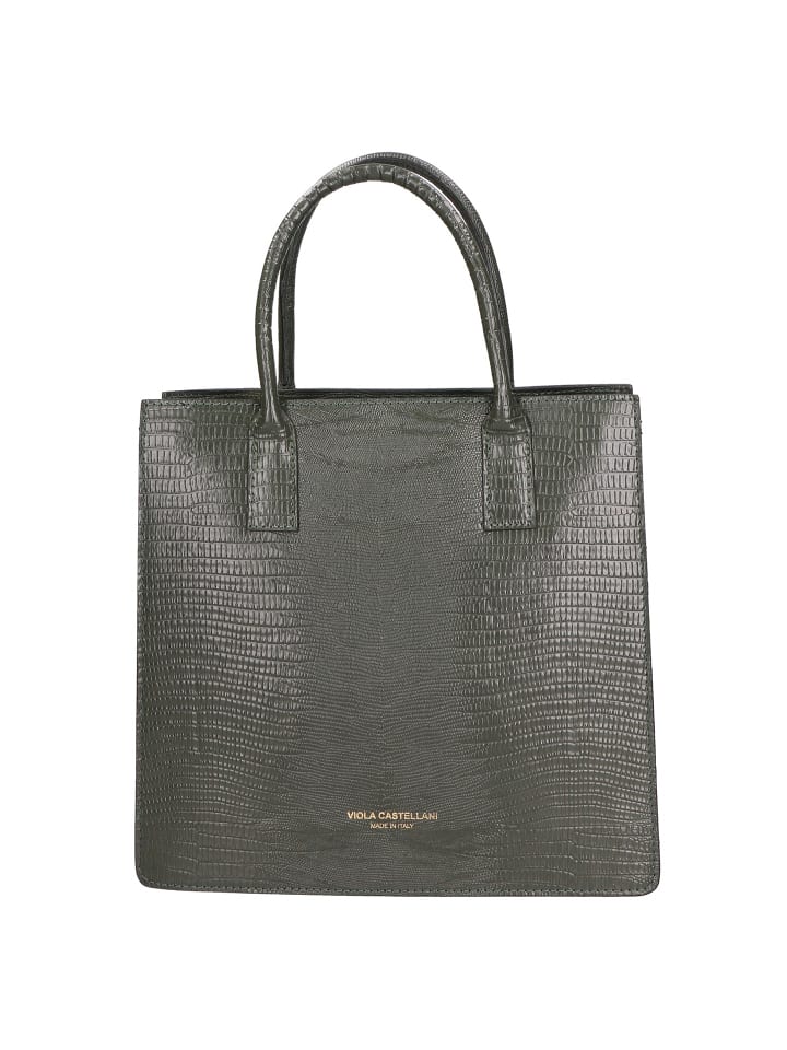 Handtasche in DARK GREEN-B