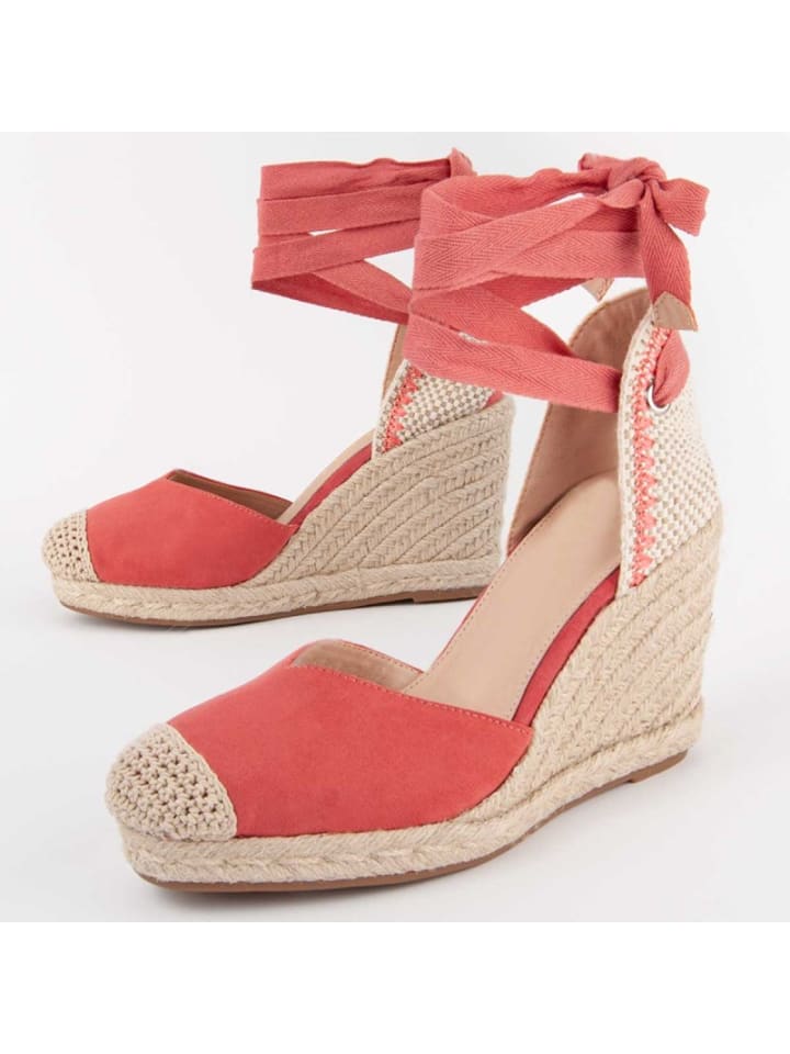 Sandaletten Wedge Sparta Balenci8 in Orange