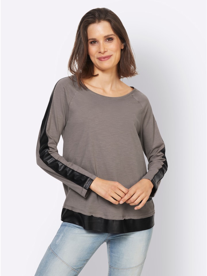 Shirt in taupe
