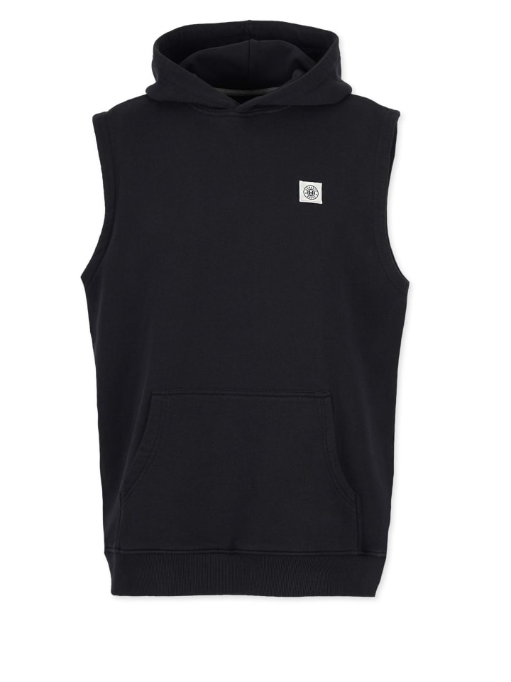 Sweatwear " Sleeveless " in schwarz