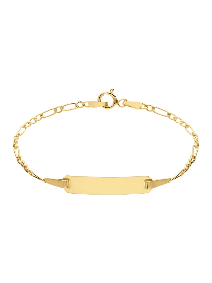 375 Gold Armband  Rechteck