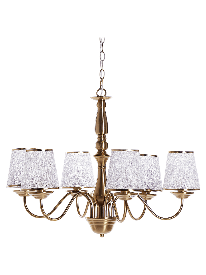 Pendelleuchten BRADANO in Messing - (W) 65 x (H) 127 x (L) 65 cm
