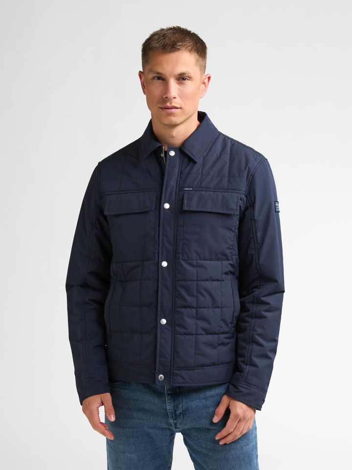 Karo-Steppjacke milljunction in Blau
