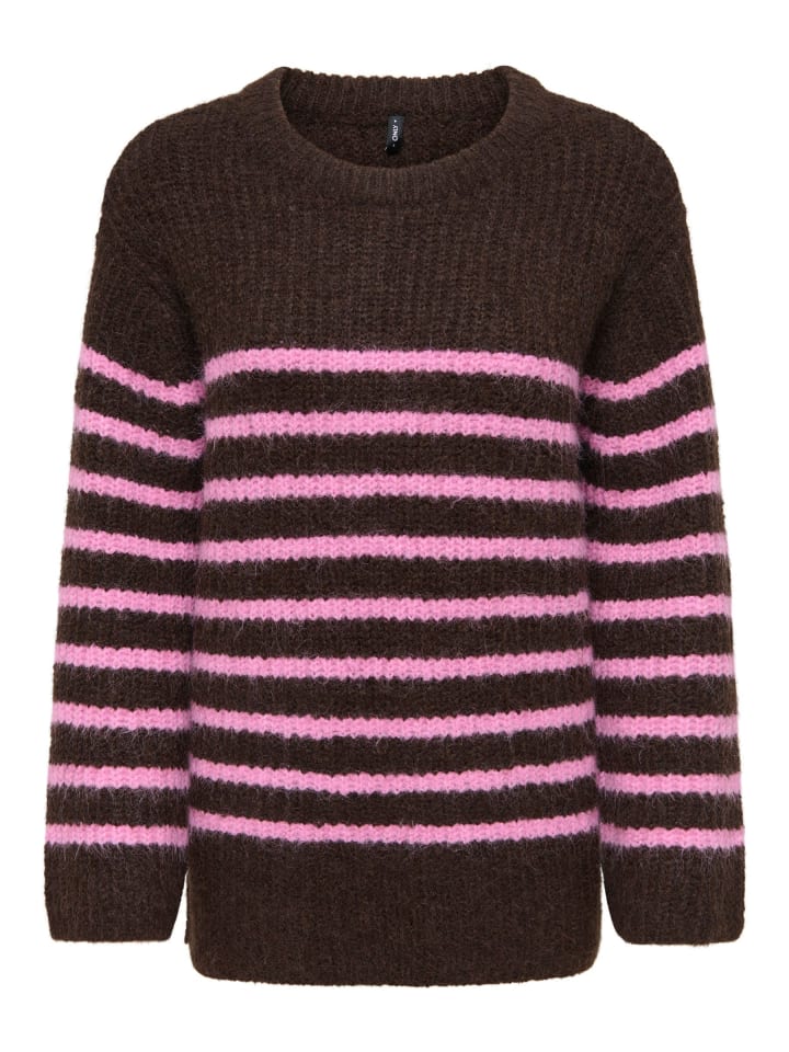 Strickpullover in Coffee Bean