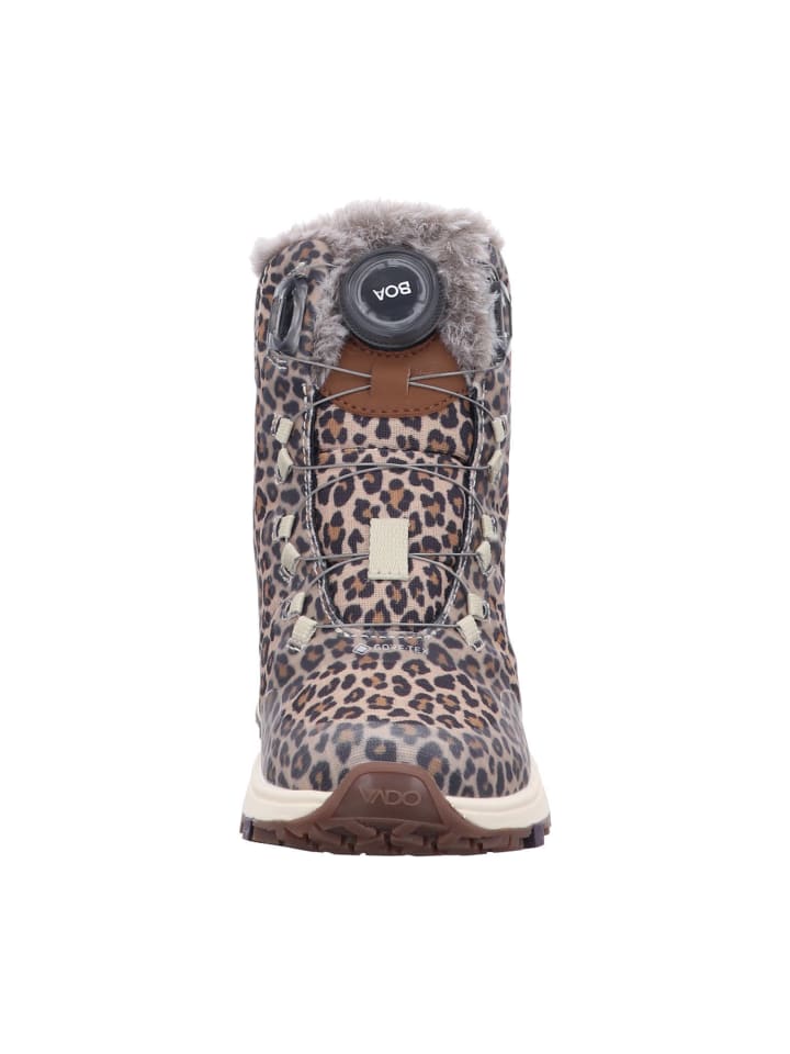 Stiefel Kinder SNOW HIGH BOA GTX in Braun