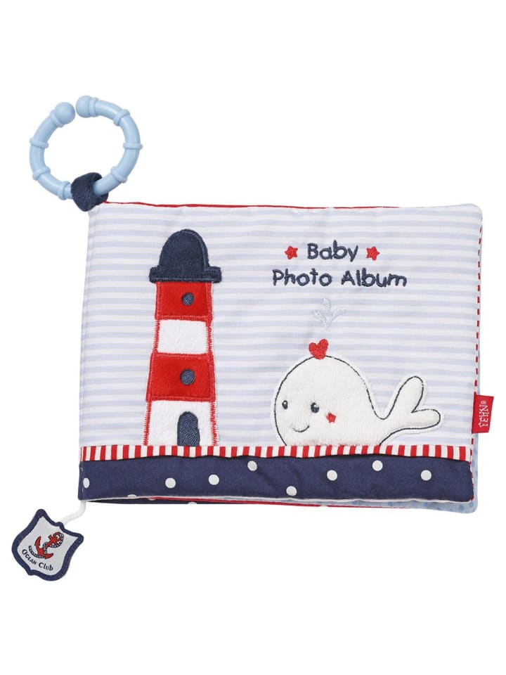 Baby-Fotoalbum Wal - Ocean Club in blau,motiv