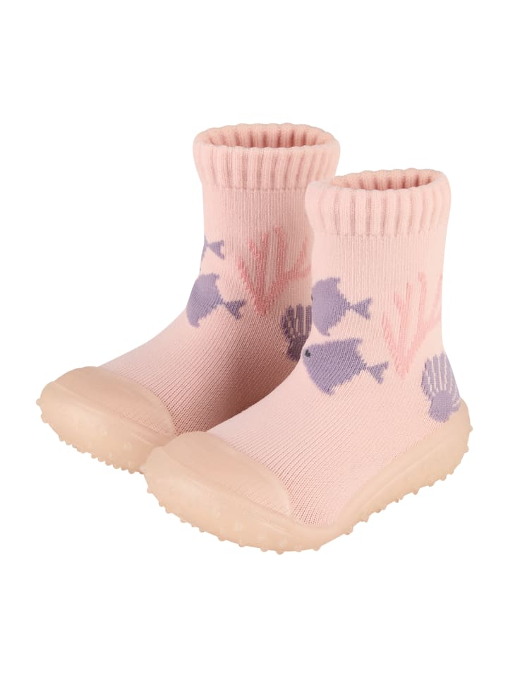 Adventure-Socks Meerestiere in zartrosa