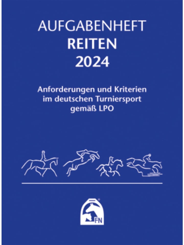 Buch - Aufgabenheft - Reiten 2024
