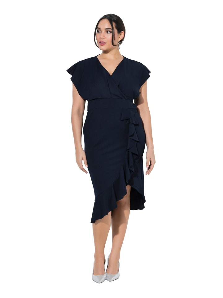 Midikleid in marine