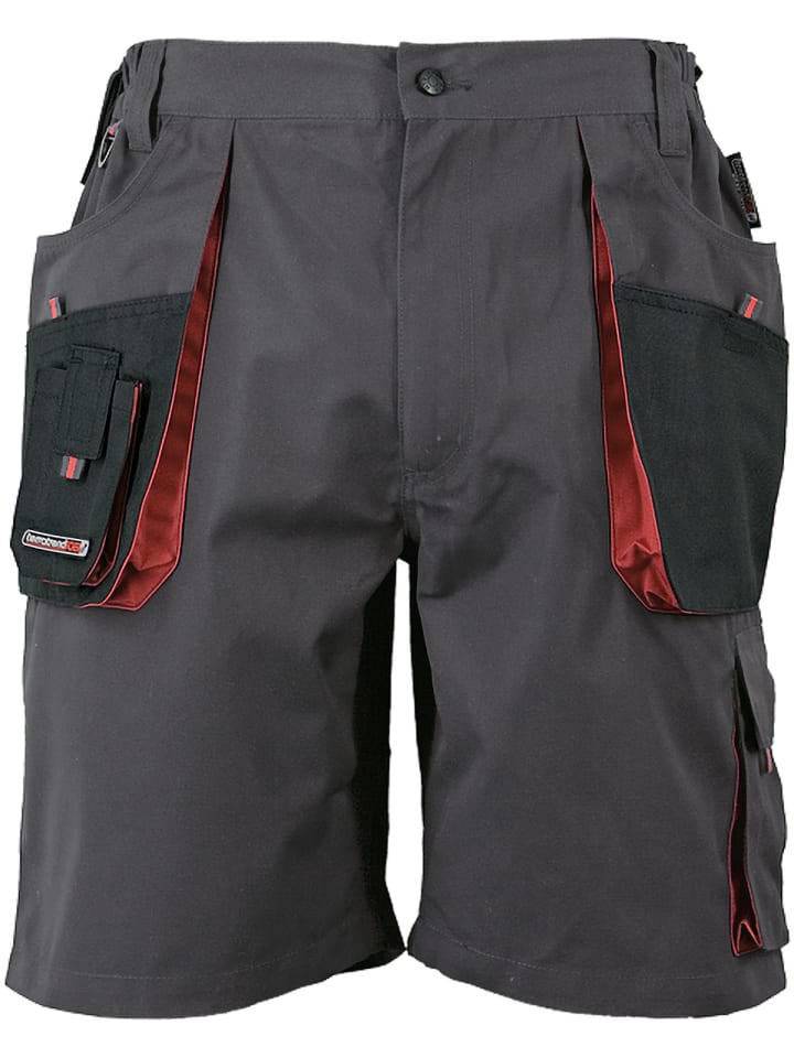 Hose in grau/schw./orange
