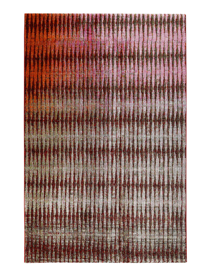 Teppich "Ocean View" in Pink/Grau/Orange
