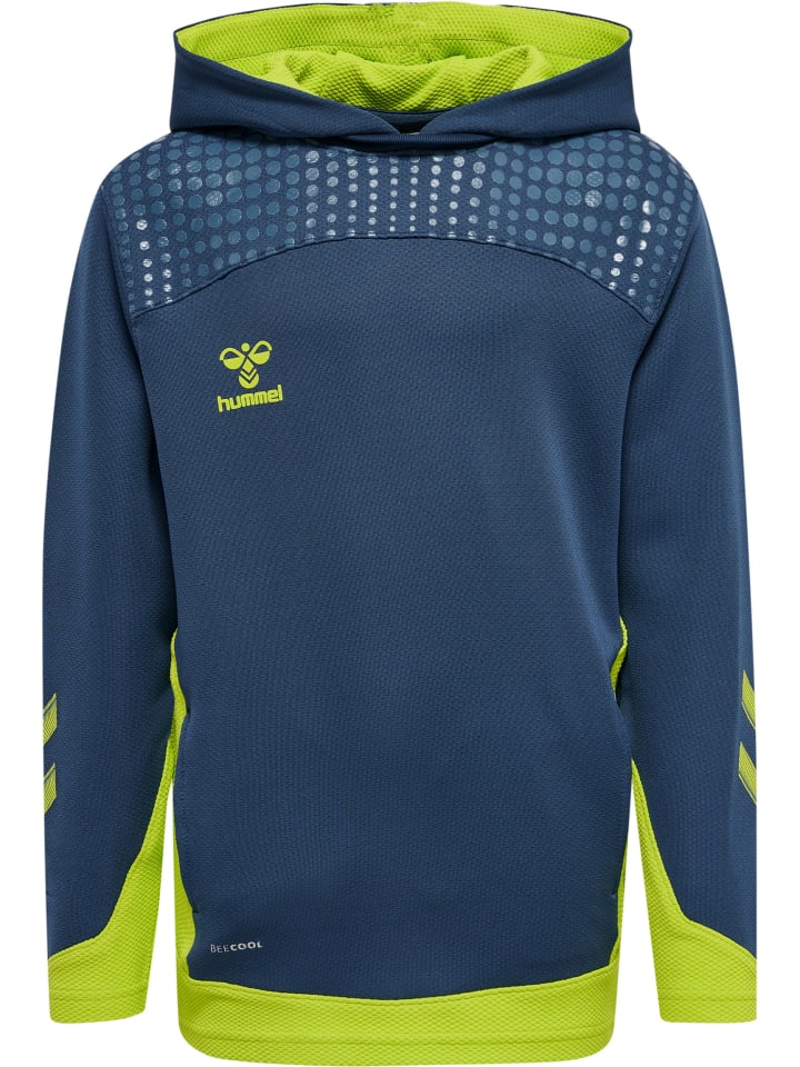 Verstellbare Taille Kapuzenpullover Hmllead Kinder in DARK DENIM
