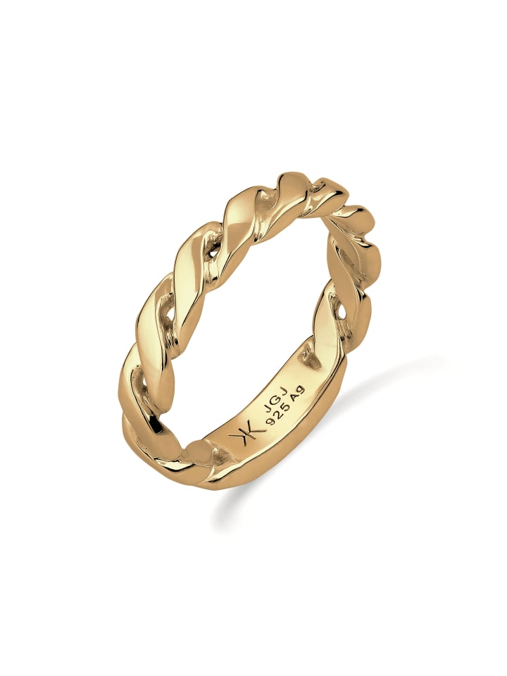 Ring 925 Sterling Silber in Gold