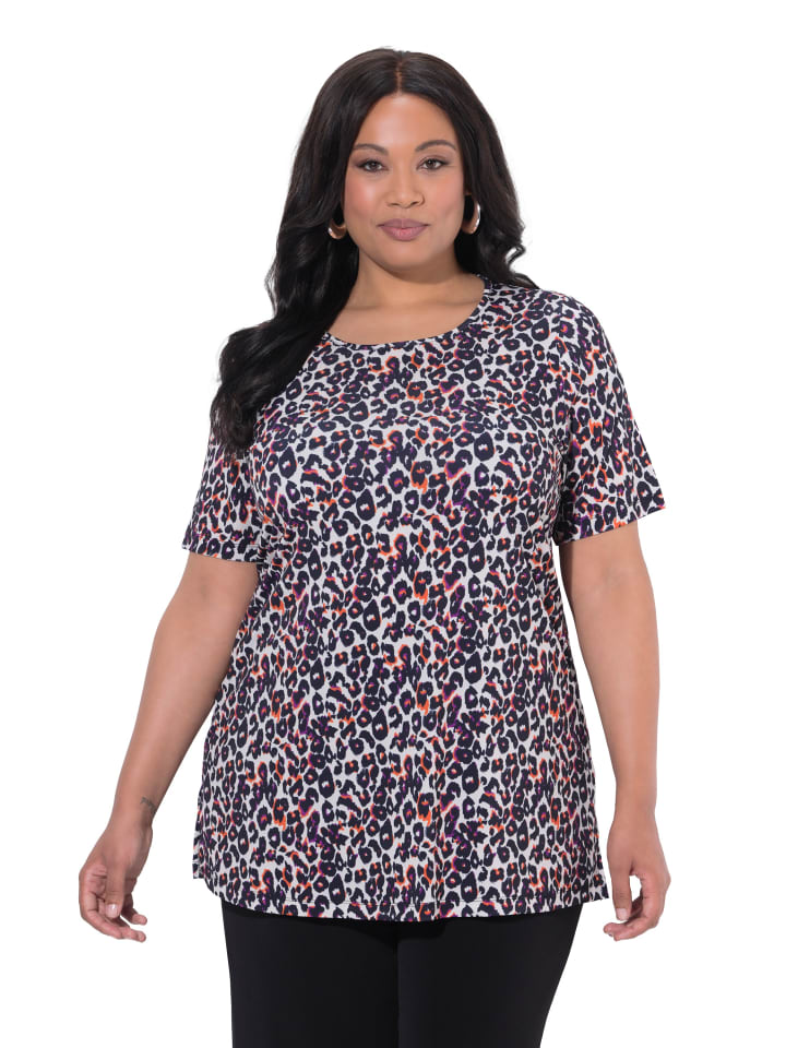 Longshirt in dunkles kitt