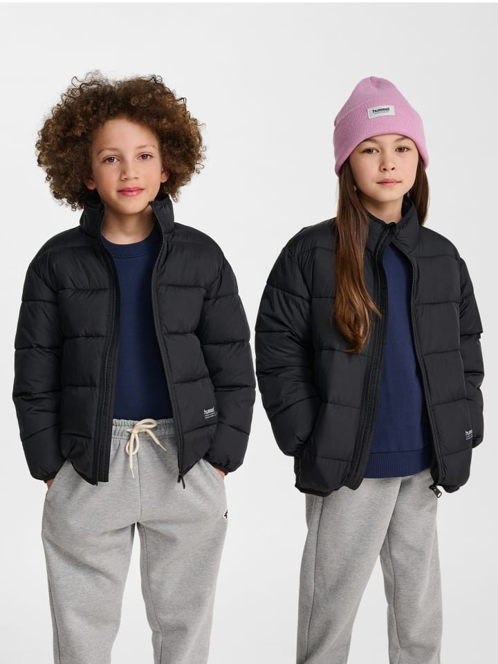 Reißverschluss Jacke Hmljr Lightweight Multisport Kinder in BLACK