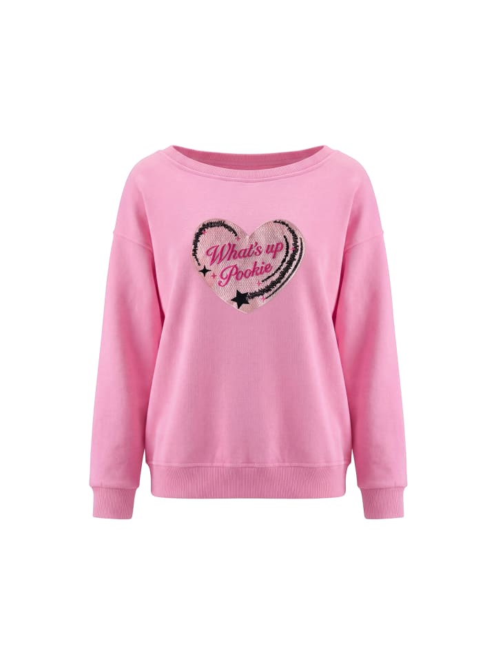 Women Sweatshirt in Pink