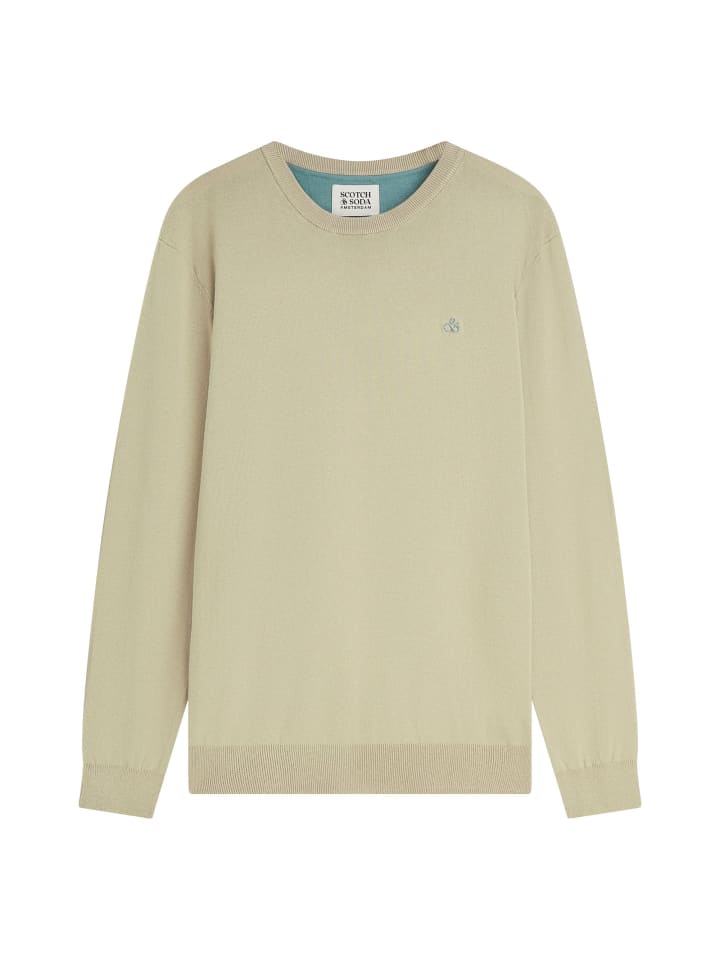 Strickpullover in Beige