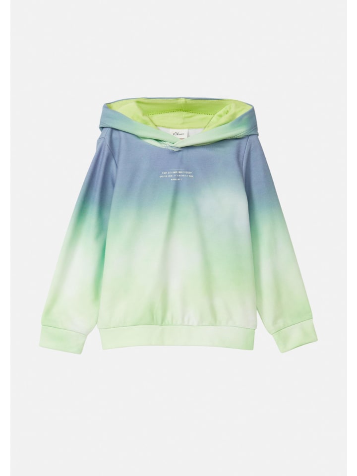 Sweatshirt in 54D1_grün