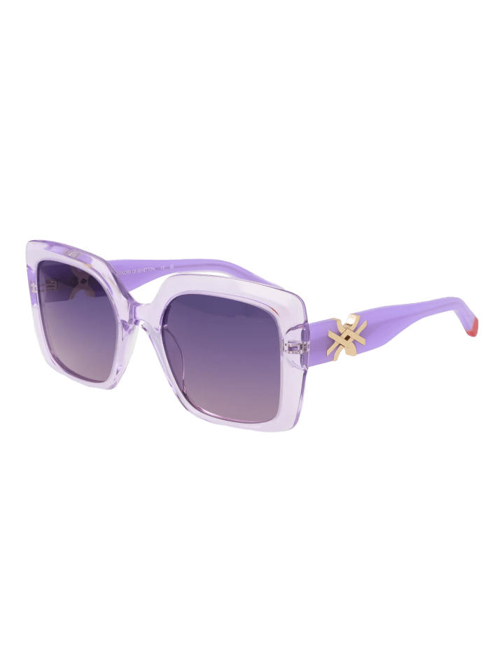 Frauen Sonnenbrille Quadtrat Lila