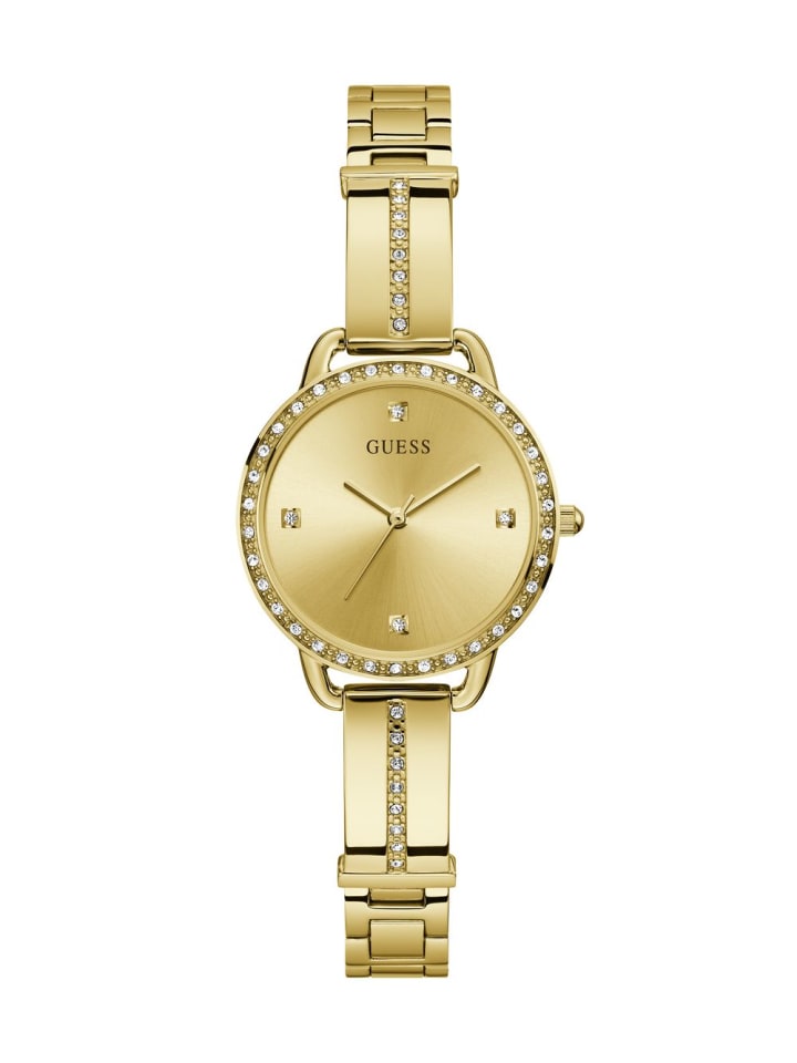 Quarzuhr GW0022L2 in Gold