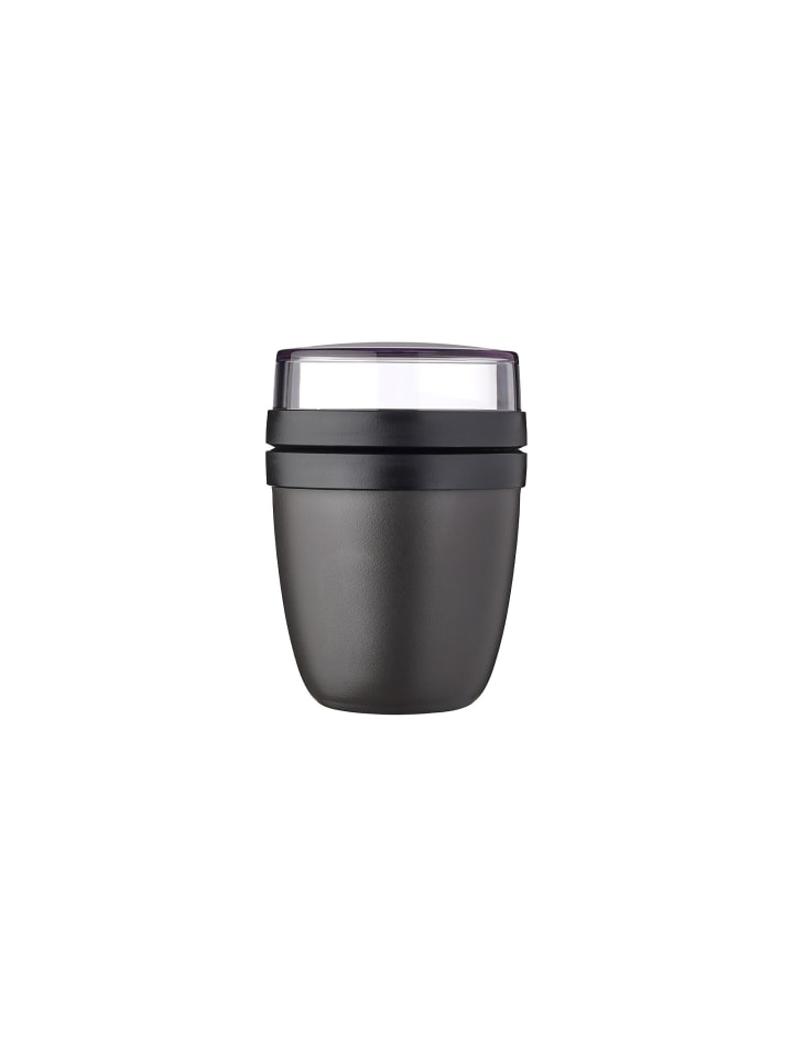Lunchpot Mini Ellipse in Nordic Black ø 9,1 cm