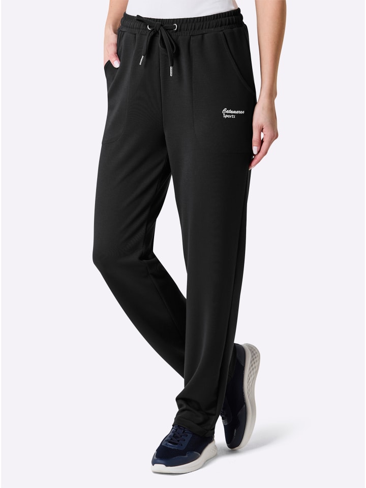 Freizeithose in schwarz