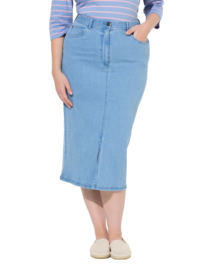 Jeansrock in blue denim