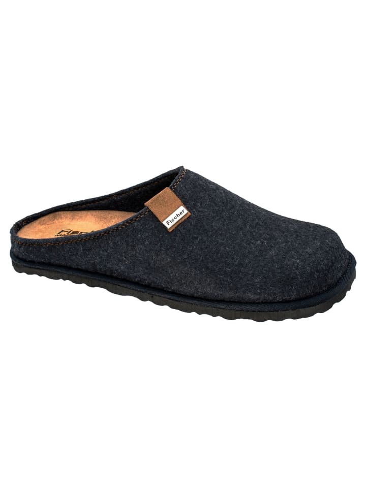Herren-Pantoffel Helge in Blau