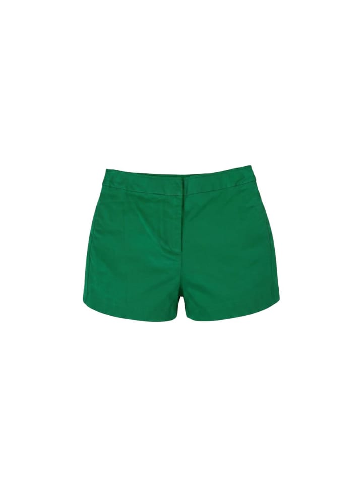 Grün Baumwolle Damen Shorts