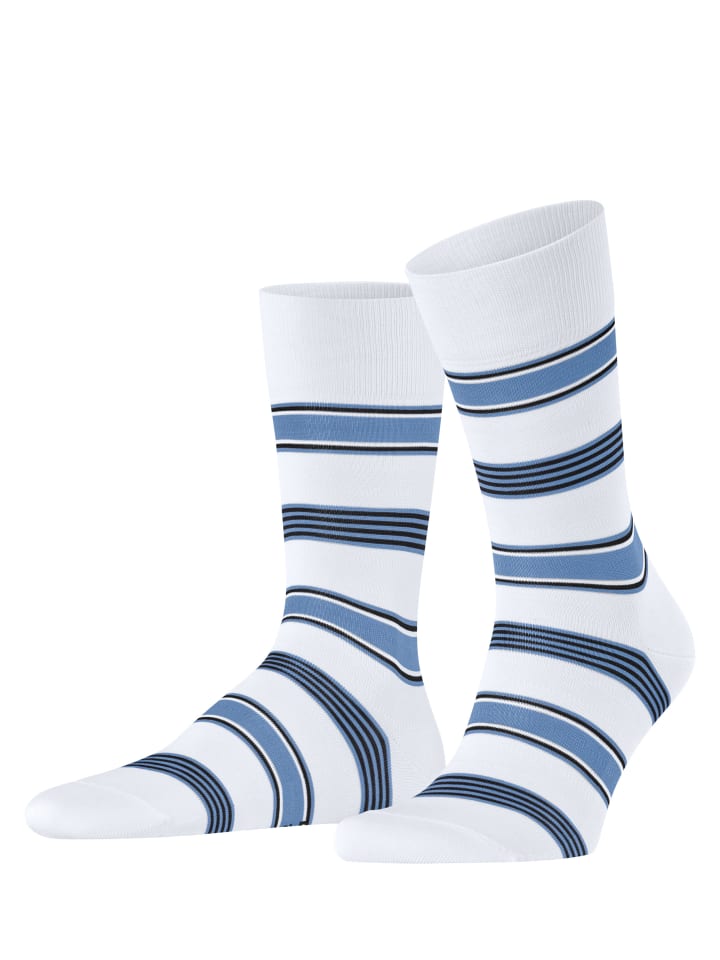 Socken Marina Stripe in White