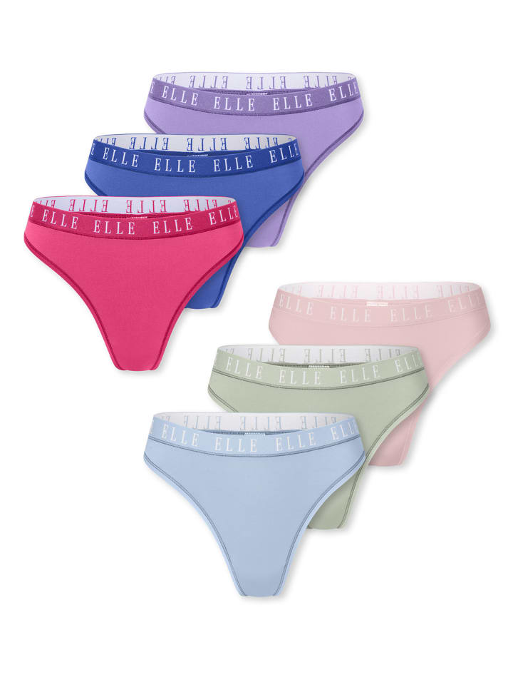 Tanga Thong - ELLE LOGO in Assortment