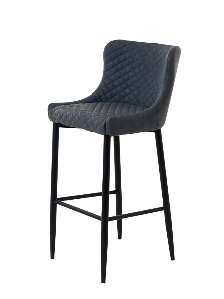 Barhocker Otis Grau 48 x 57 cm
