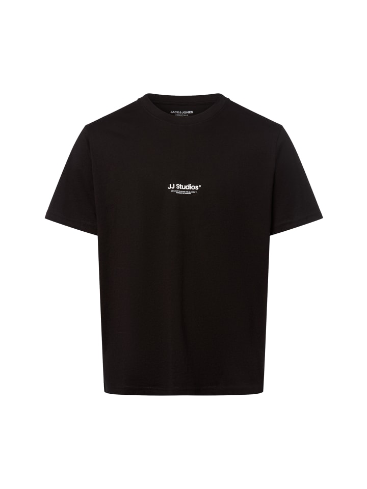 T-Shirt JJEsoho in schwarz