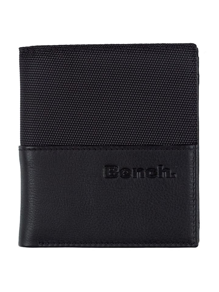 Carbon Geldbörse 9 cm schwarz
