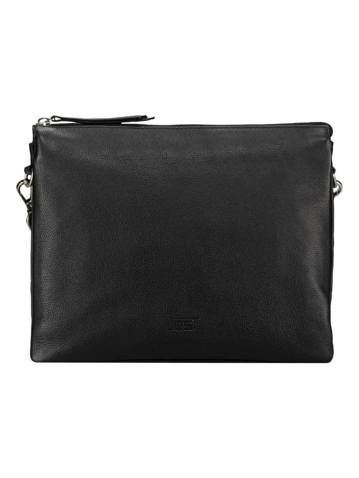 Lysa Umhängetasche Leder 26 cm black
