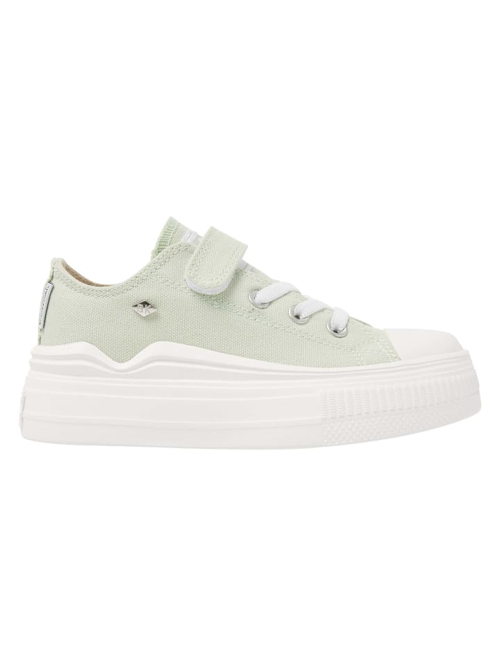 Sneaker Kaya flow low in hellgrün