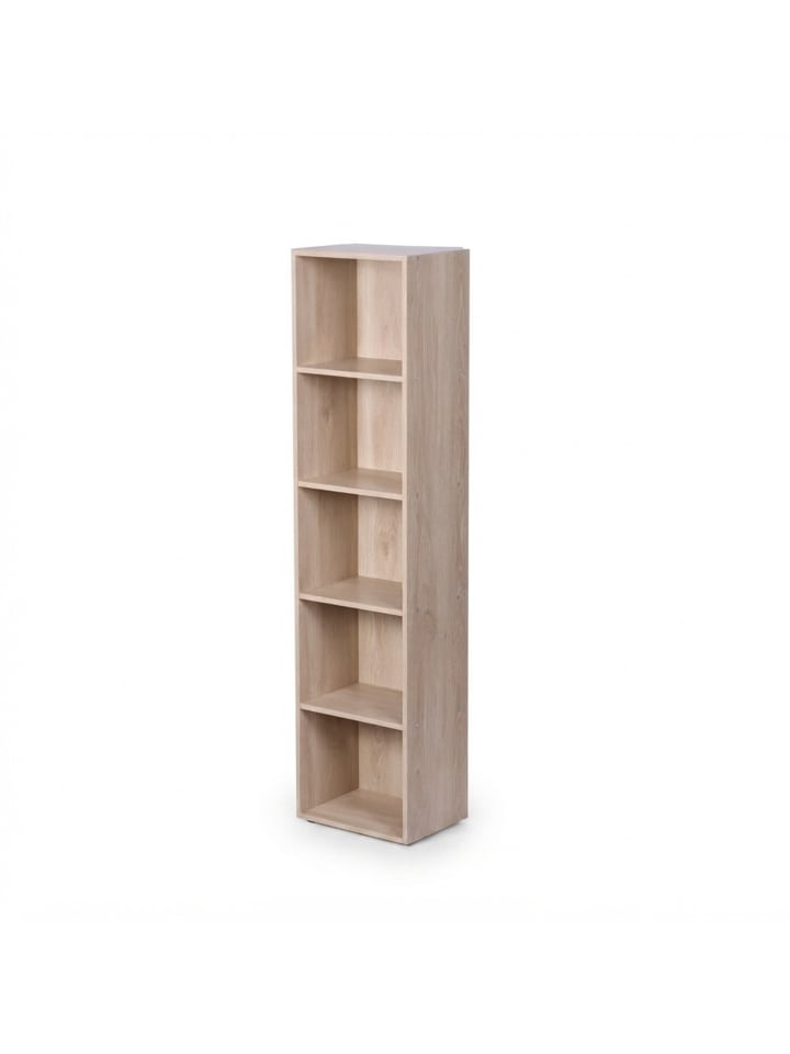 Bücherregal in Eiche - (B)32 x (H)132 x (T)24 cm