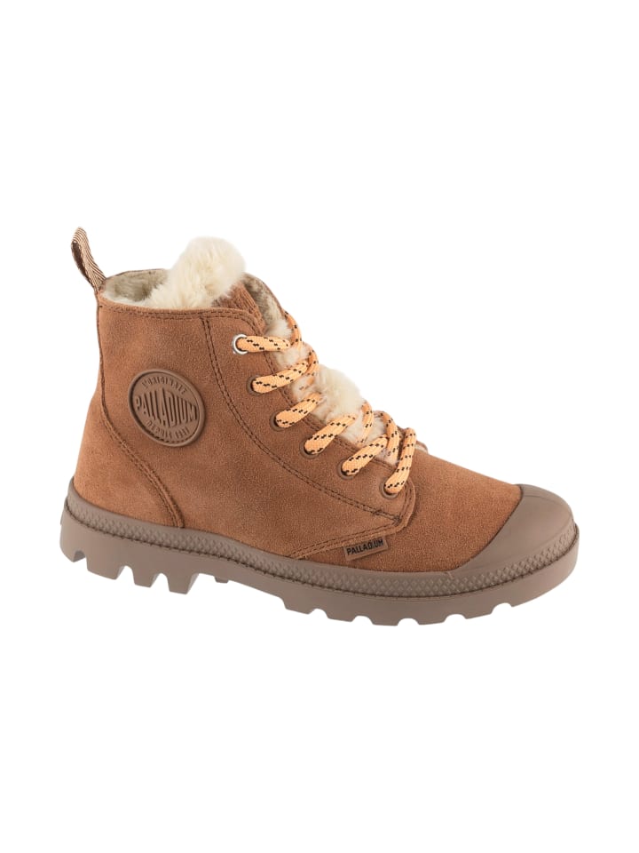 Palladium Pampa Hi Zip WL Hivr in Braun