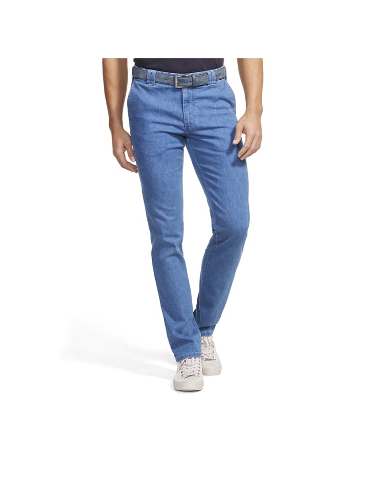 Jeanshose Oslo in light blue stone