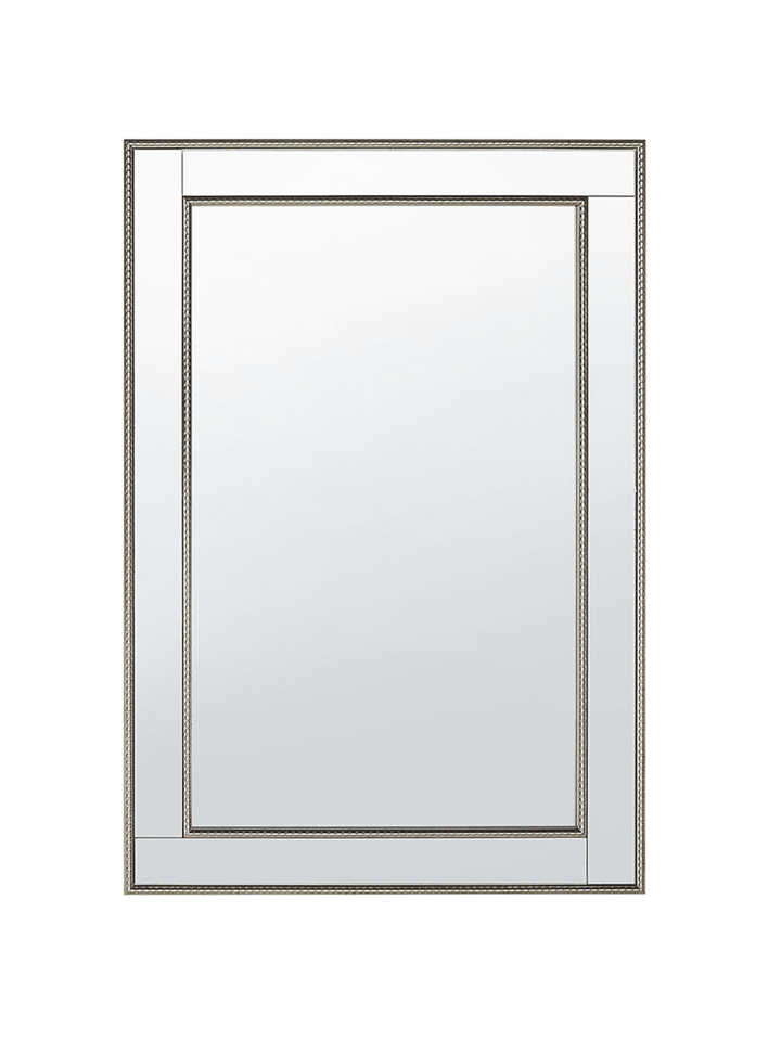 Wandspiegel FENIOUX in Silber/Gold - (W) 60 x (H) 90 x (L) 2 cm Vertikal
