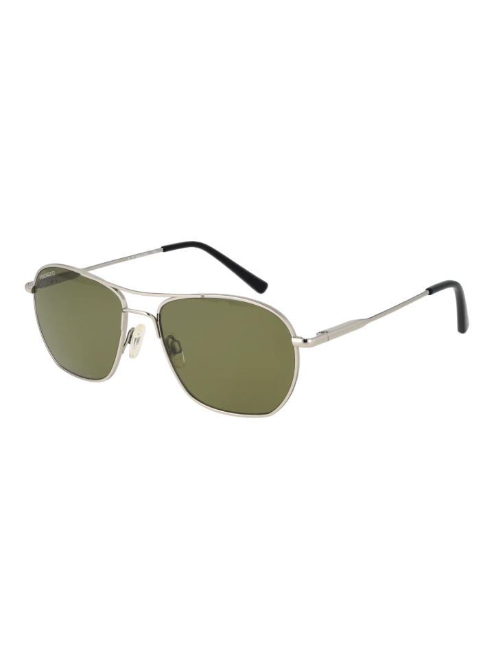 Unisex Sonnenbrillen Aviator Silber