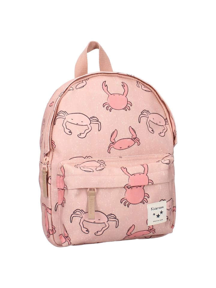 Full of Wonders Rucksack – Rosa KinderrucksackKrabben-Print in Rosa
